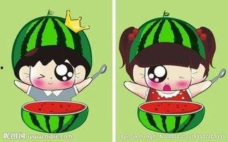 男孩吃瓜的情头,男孩吃瓜情头的浪漫故事