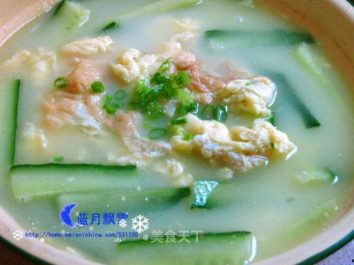 吃瓜蛋汤的做法,轻松制作吃瓜蛋汤，清爽一夏  第2张