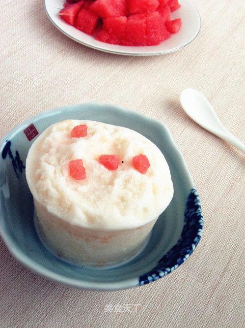 吃哈密瓜雪糕牛奶,哈密瓜雪糕牛奶的甜蜜邂逅