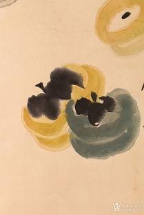 吃瓜图国画,一幅吃瓜图中的国画韵味  第3张