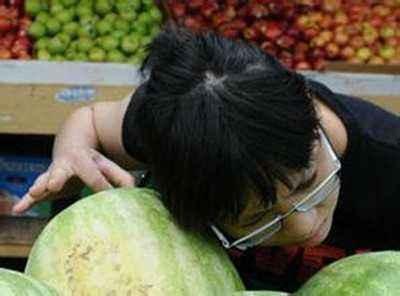 吃瓜挑瓜看瓜图片搞笑,吃瓜挑瓜看瓜，搞笑瞬间大盘点  第2张