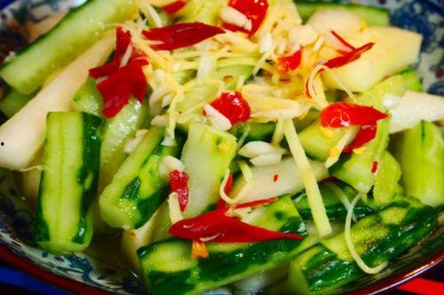 水瓜可以凉拌着吃吗,夏日清爽美食新选择  第3张